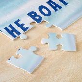 Puzzle Quatre Cavalier roi Charles Spaniels sur un bateau (Côté)