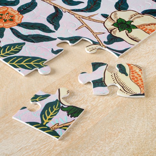 Puzzle Quatre fruits, William Morris (Côté)