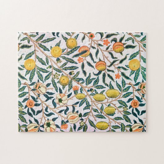 Puzzle Quatre fruits, William Morris (Horizontal)