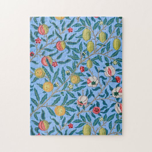 Puzzle Quatre fruits, William Morris (Vertical)