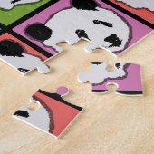 Puzzle Quatre Ours De Panda Géants (Côté)