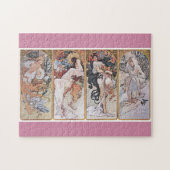 Puzzle Quatre Saisons, Mucha (Horizontal)