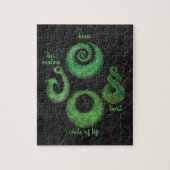 Puzzle Quatre symboles maoris (Vertical)