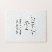 Puzzle que le plaisir commence nom du couple de mariés da (Horizontal)