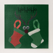 Puzzle Que votre Noël soit beau et amusant Hohoho! (Vertical)
