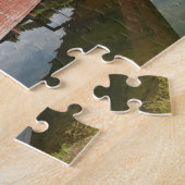 Puzzle Québec, Canada. Pont couvert Galipeault à (Côté)