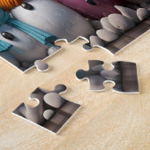 Puzzle Quebra-Cabeça Bonecos de Neve (Côté)