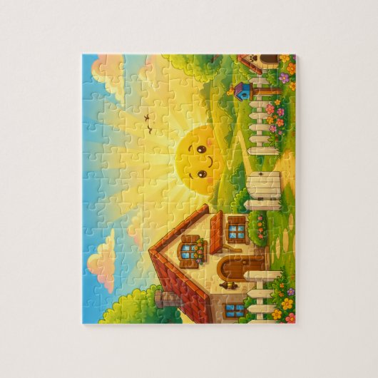 Puzzle Quebra Cabeça Dia Feliz (Vertical)