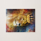 Puzzle Quebra-Cabeça Leão de Judá Cósmico (Horizontal)