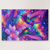 Puzzle Quebra-Cabeça (Puzzle) Beija-Flores Enamorados (Horizontal)