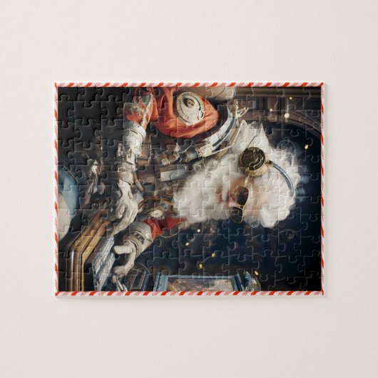 Puzzle Quebra-Cabeça (Puzzle) Natal Cyberpunk (Horizontal)