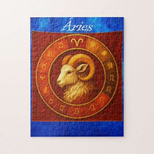 Puzzle Quebra-Cabeça (Puzzle) Signo de Áries (Vertical)
