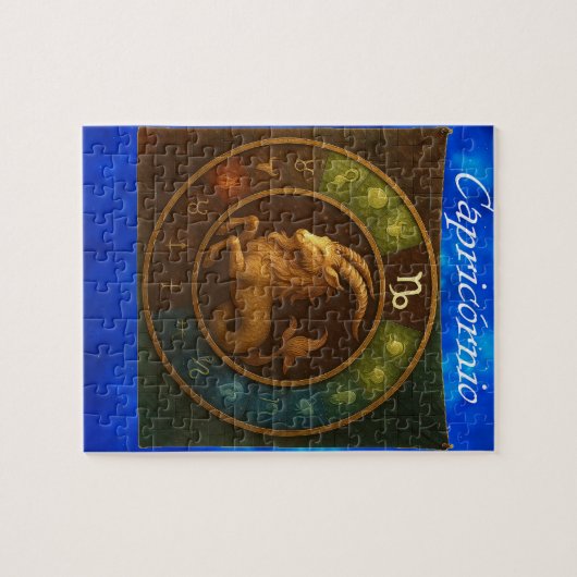 Puzzle Quebra-Cabeça (Puzzle) Signo de Capricórnio (Horizontal)