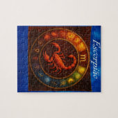 Puzzle Quebra-Cabeça (Puzzle) Signo de Escorpião (Horizontal)