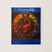 Puzzle Quebra-Cabeça (Puzzle) Signo de Escorpião (Vertical)