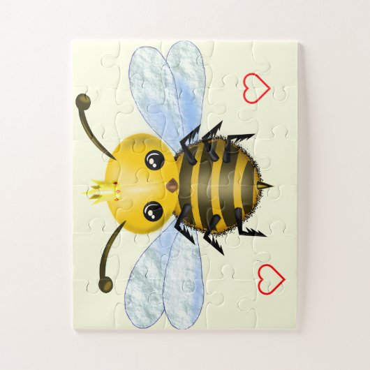 Puzzle Queen Bee (Vertical)