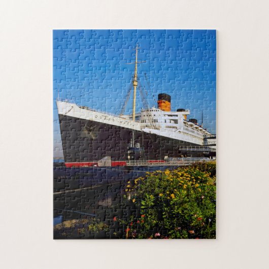 Puzzle Queen Mary Liner Californie. (Vertical)