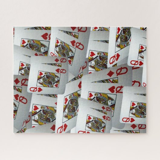 Puzzle "Queen's Gambit : Scattered Pairs of Pocket Queens (Horizontal)