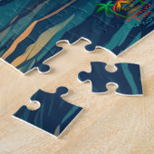 Puzzle Queue de baleine : Sunset Dive (Côté)