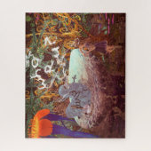 Puzzle Qui R U ? Alice et la chenille Hookah (Vertical)