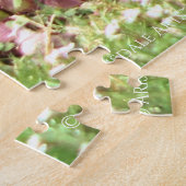 Puzzle Quiscale parmi les fleurs (Côté)