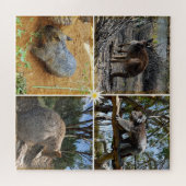 Puzzle Quokka australien, Kangaroo, Koala, Wombat, (Horizontal)