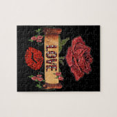 Puzzle RAB Rockabilly Roses, Amour & Rouge à Lèvres (Horizontal)
