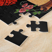 Puzzle RAB Rockabilly Roses, Amour & Rouge à Lèvres (Côté)