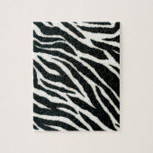 Puzzle RAB Rockabilly Zebra Imprimer noir et blanc (Vertical)