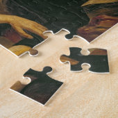 Puzzle Rabbin attachant les phylactères au bras d'un (Côté)
