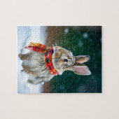 Puzzle Rabbit hiver (Horizontal)