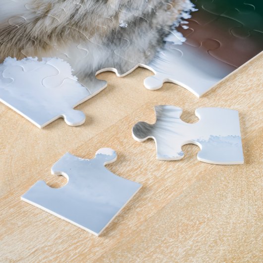 Puzzle Rabbit hiver (Côté)