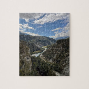Puzzle Rabiusa Graubünden Suisse Vue imprenable Ouest