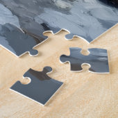 Puzzle Raccoon Bandits Sharing Stolen Velvet Cake (Côté)