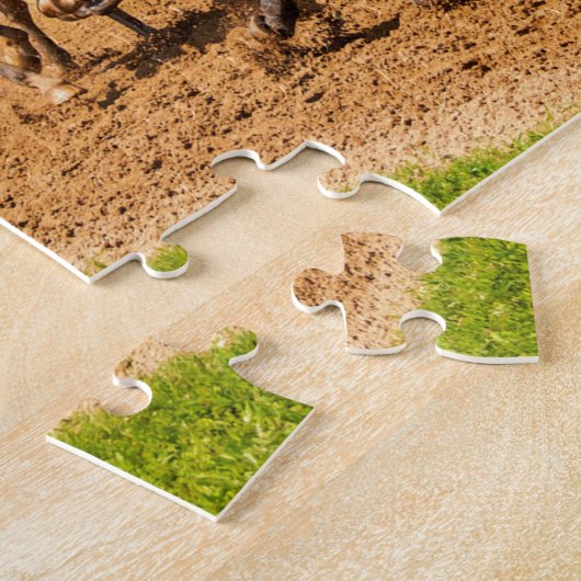 Puzzle race de chevaux (Côté)