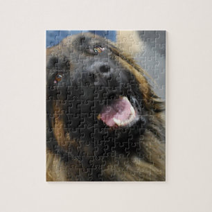 Puzzle Race de chien de Leonberger