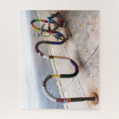 Puzzle Rack de vélos en nylon - Chicago, Illinois, USA (Vertical)