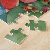 Puzzle Racoon Aquarelle Portrait Floral (Côté)