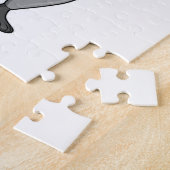 Puzzle Racoon comme groom avec Cravate (Côté)