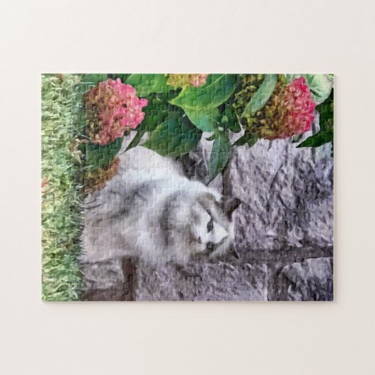 Puzzle Ragdoll Cat by Hydrangea (Horizontal)
