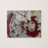 Puzzle Raggedy Ann Doll & Polar Bear (Horizontal)