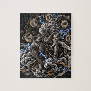 Puzzle Raijin Bleu