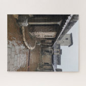 Puzzle Rain in the Courtyard of San Felipe de Lara (Horizontal)