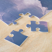 Puzzle Rainbow Bridge, chien blanc au ciel (Côté)