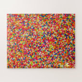 Puzzle Rainbow Candy Motif (Horizontal)