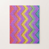 Puzzle Rainbow Chevron par Shirley Taylor (Vertical)