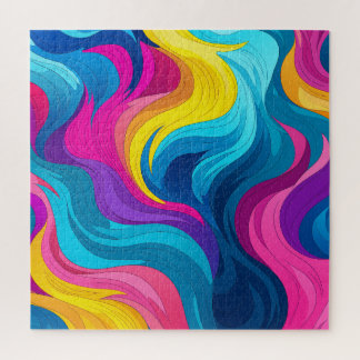 Puzzle Rainbow Design amusant