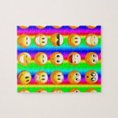 Puzzle rainbow emoji (Horizontal)