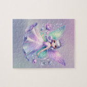 Puzzle Rainbow Fairy Princess avec Peony Floral Girl (Horizontal)