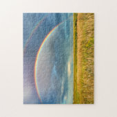 Puzzle Rainbow Field USA Countryside Complex Jigsaw Puzzl (Vertical)